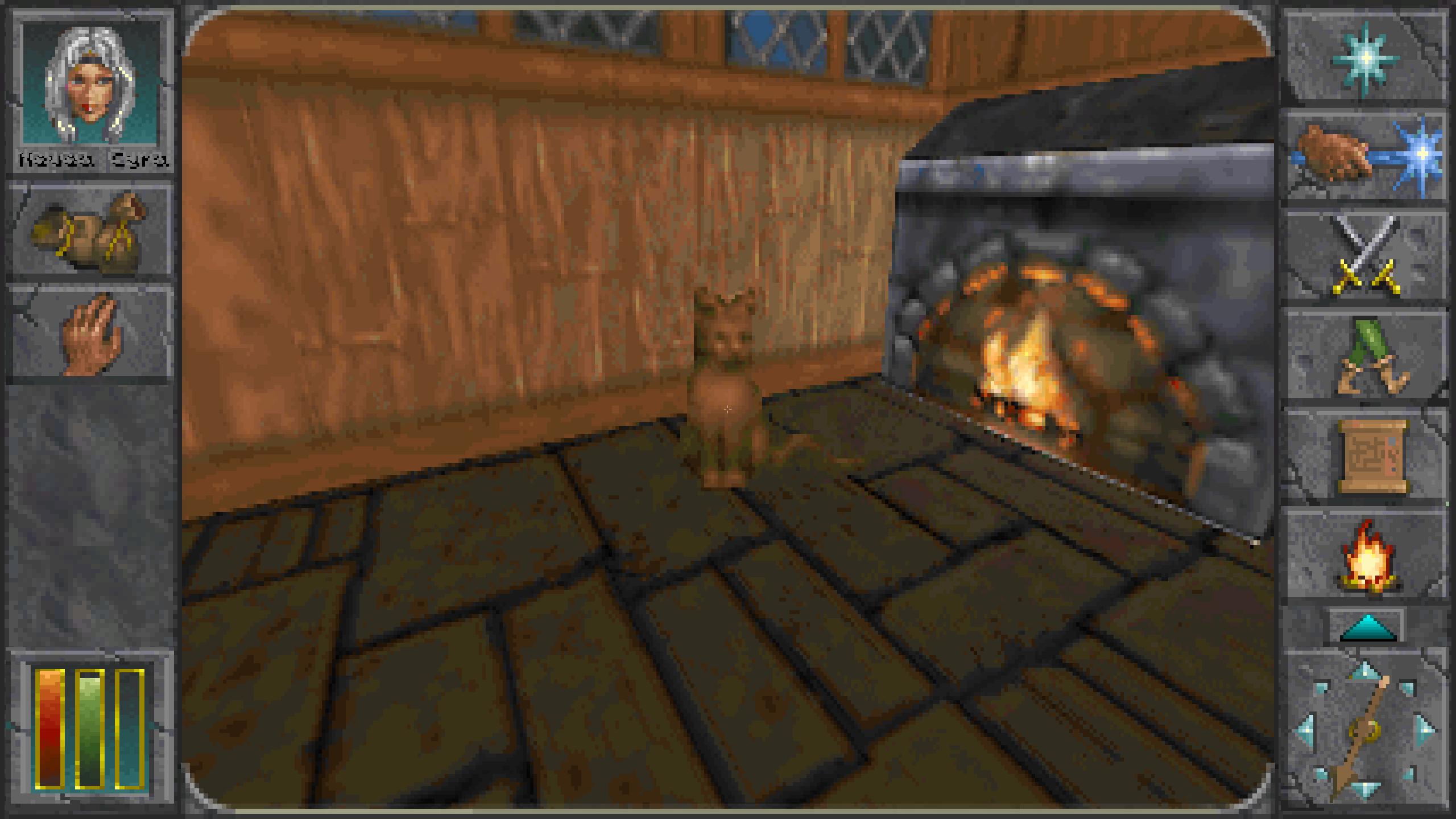 Here's a picture of my cat, Horus.